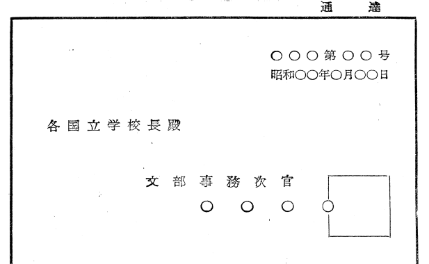 発信文書ひな形